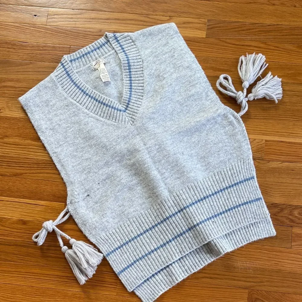 Free People All Star Stripe Poncho